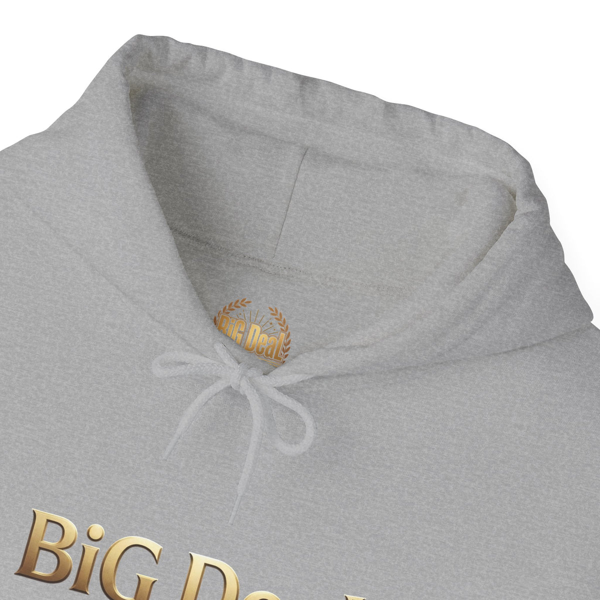 Make Every Day a BiG DeaL | Gold-Tone Graphic Hoodie