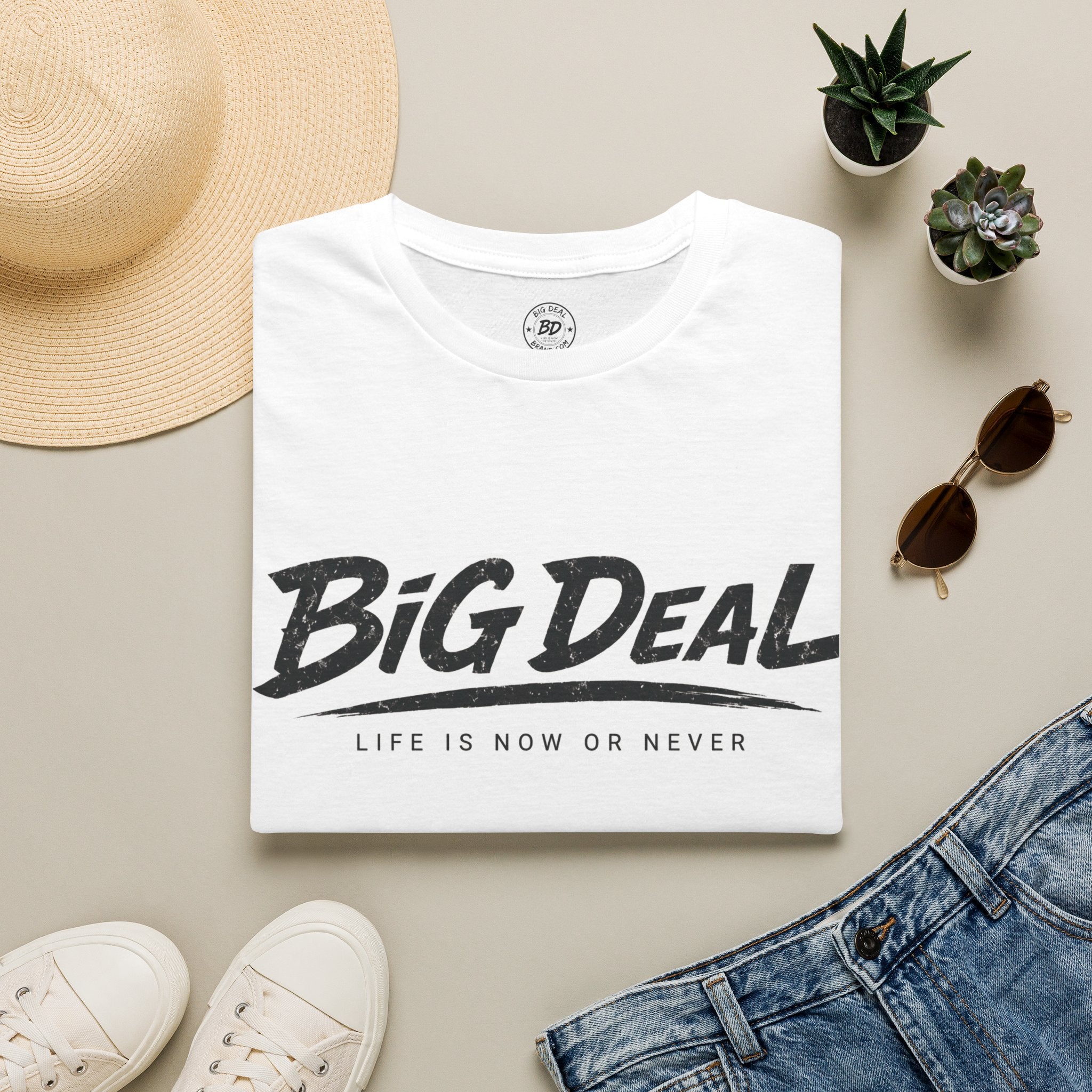 Big Deal Logo QR Code T-Shirt | 'You're a Big Deal'