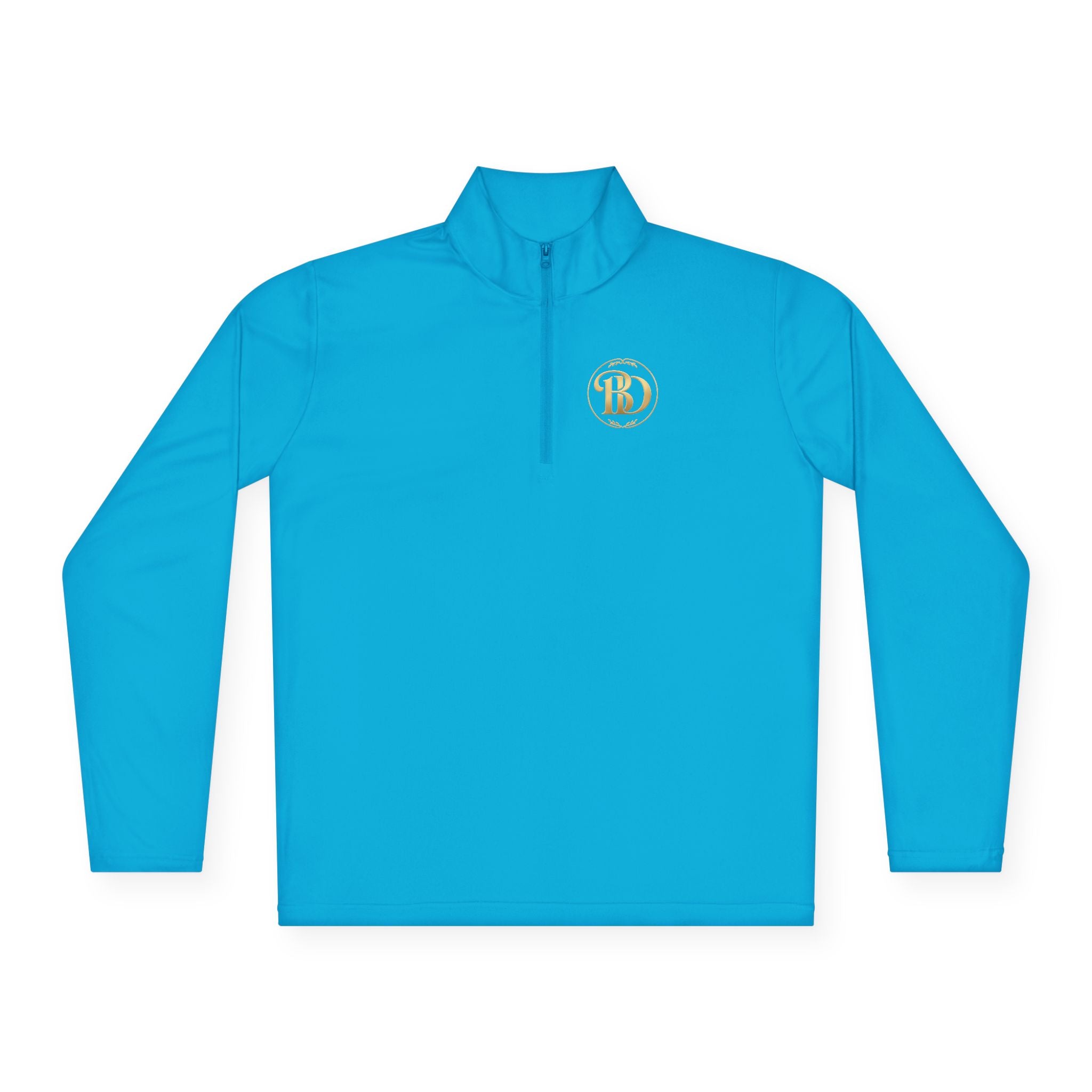 BiG DeaL Crest Quarter-Zip — Bold. Genuine. Determined. Limitless.
