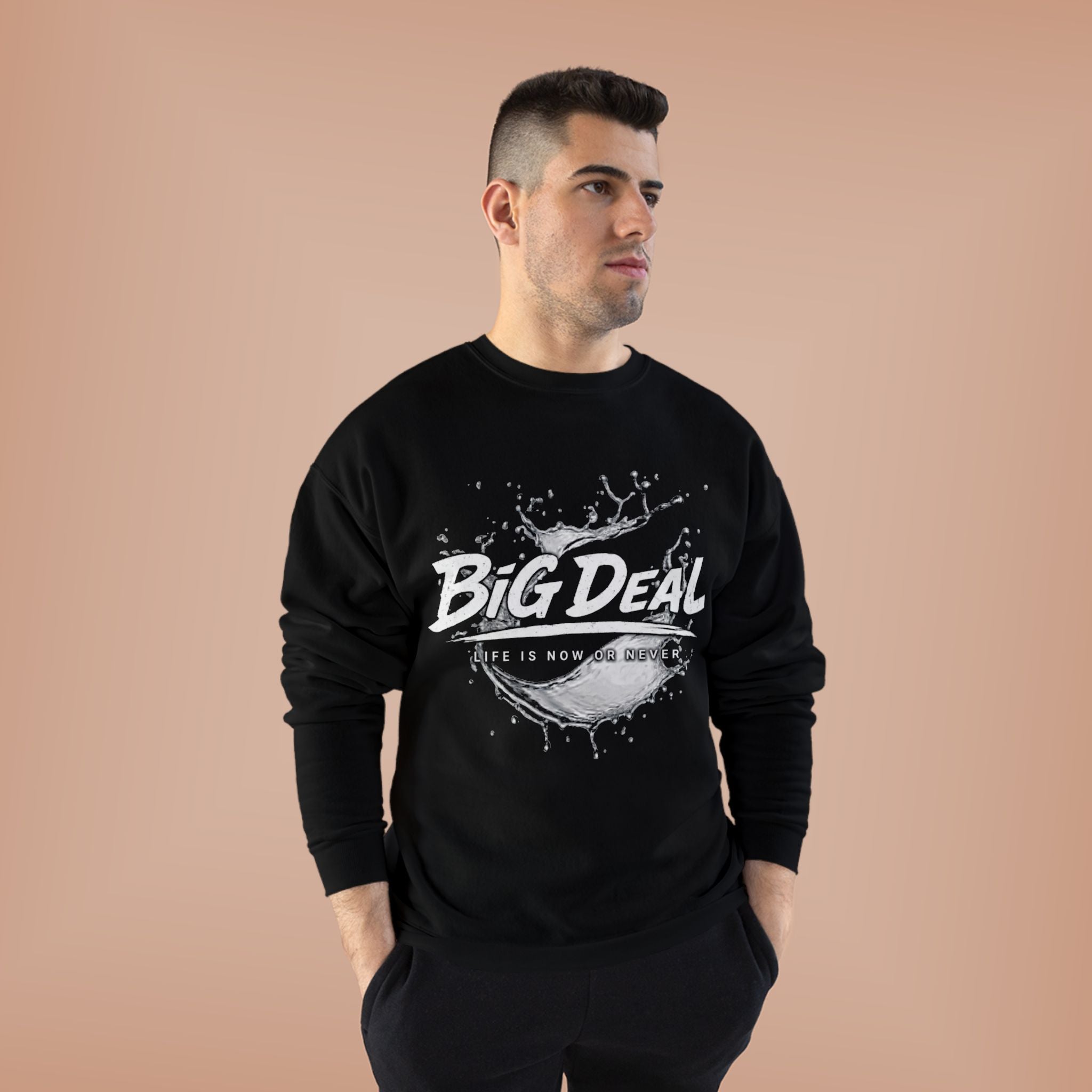 BiG DeaL™ Splash Crewneck Sweatshirt