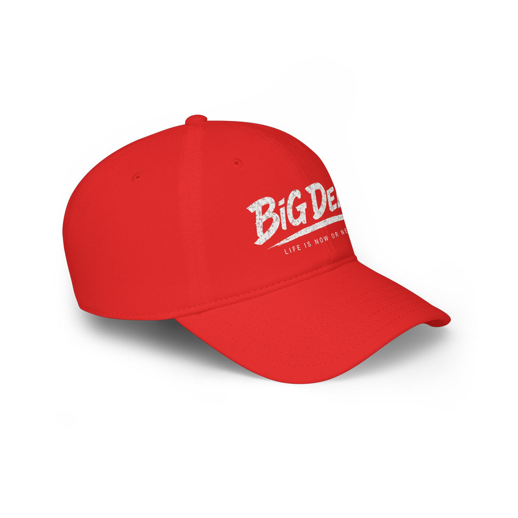 BiG DeaL™ Baseball Cap — "Life Is Now or Never"