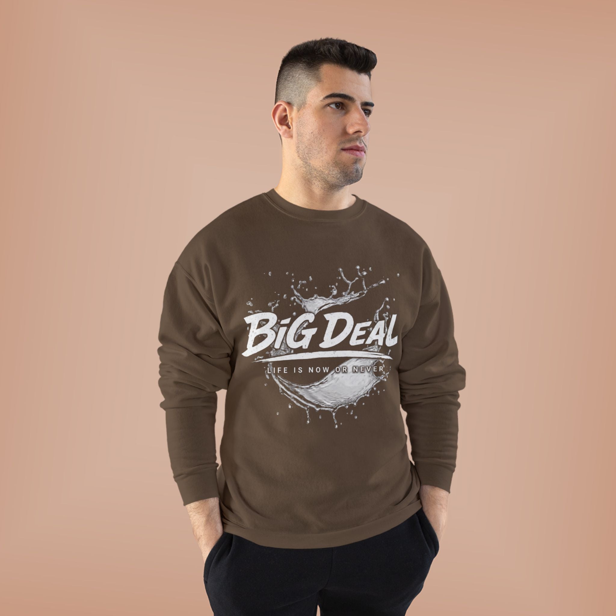 BiG DeaL™ Splash Crewneck Sweatshirt
