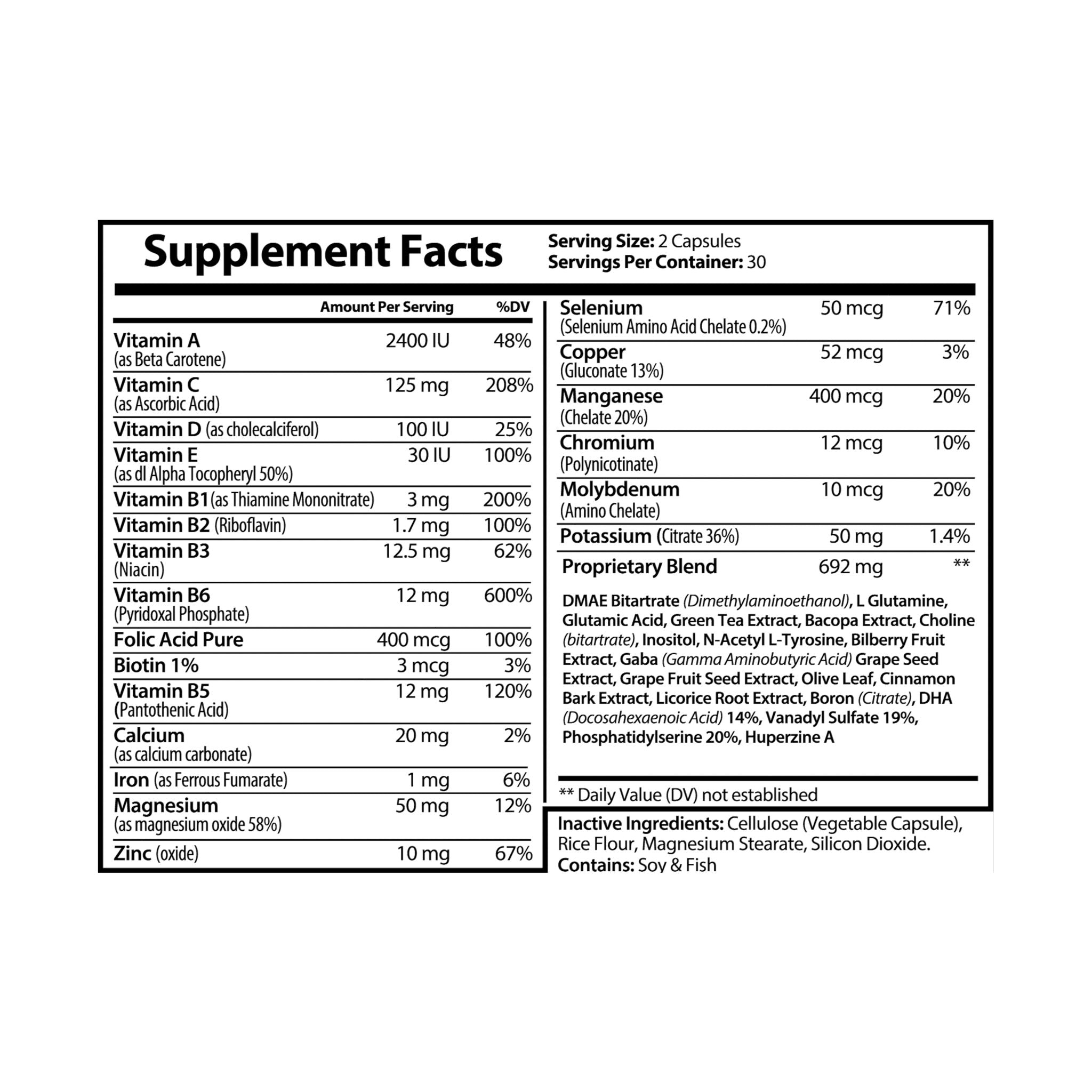 BiG DeaL Brain Support Complex Capsules