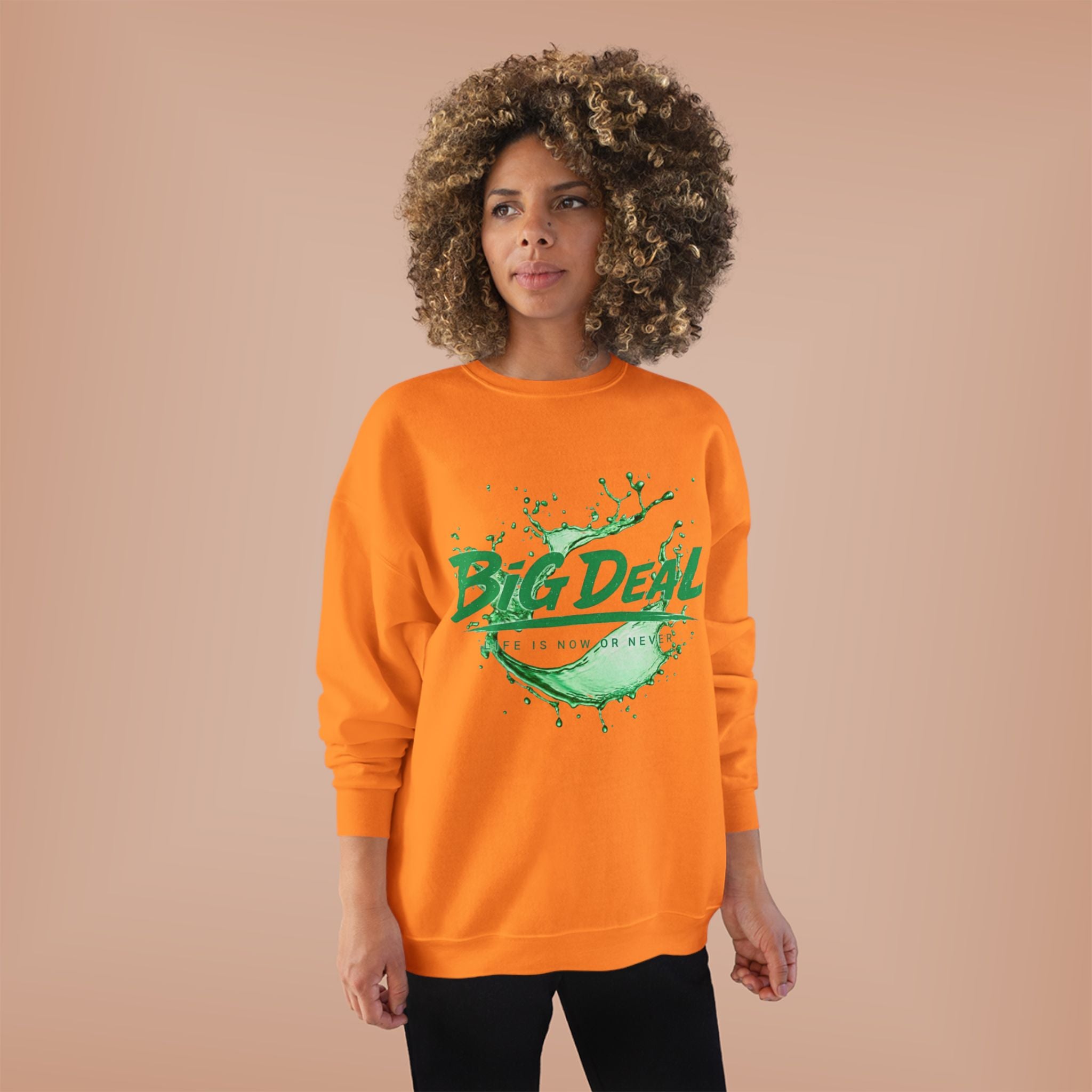BiG DeaL™ Splash Crewneck Sweatshirt