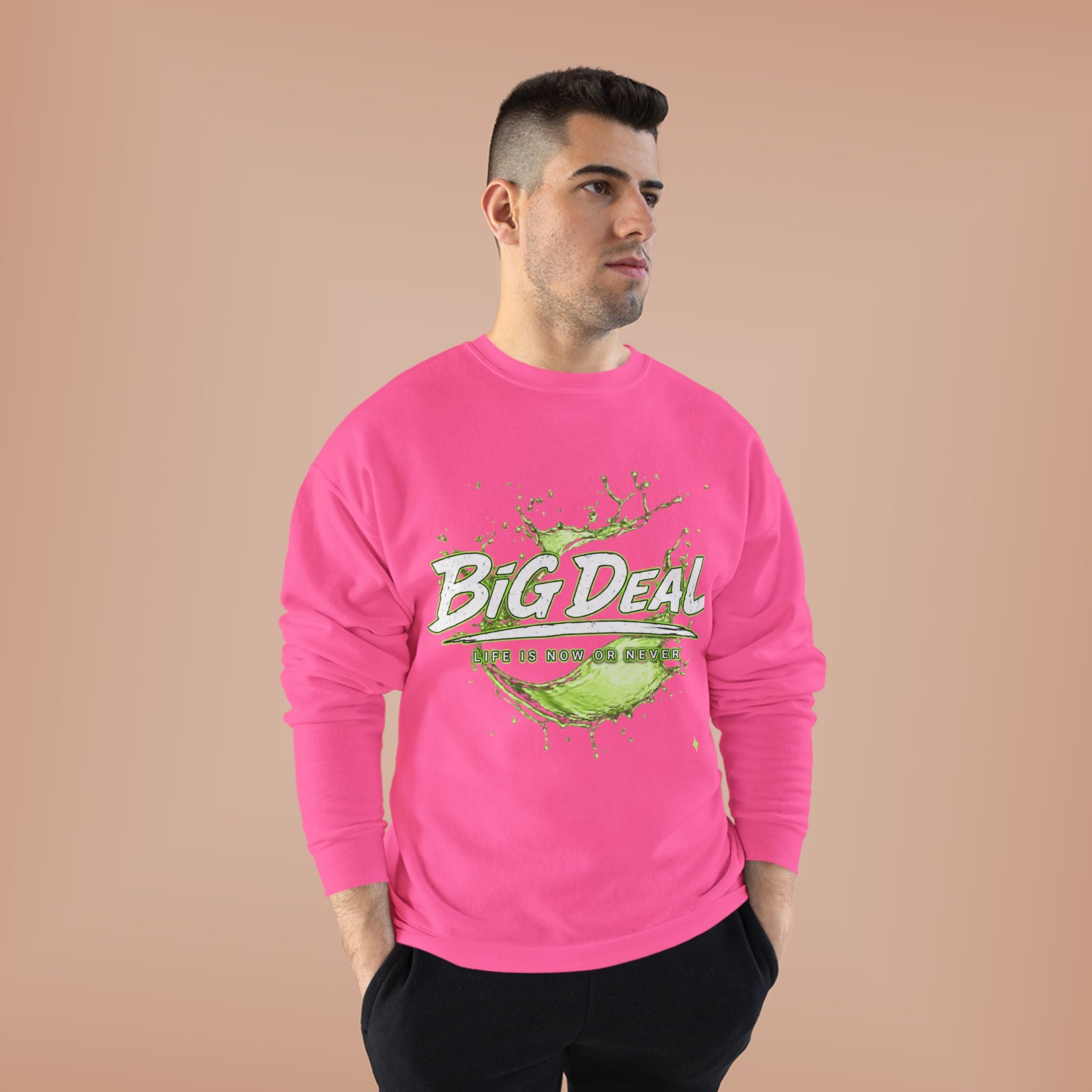 BiG DeaL™ Splash Crewneck Sweatshirt