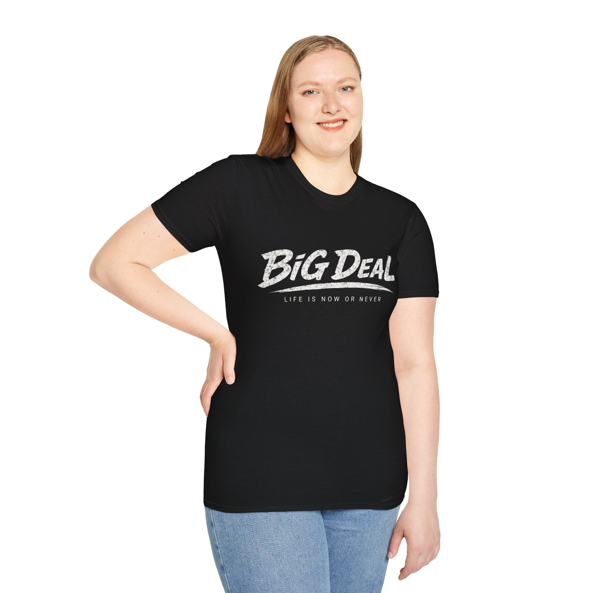 Big Deal Logo QR Code T-Shirt | 'You're a Big Deal'