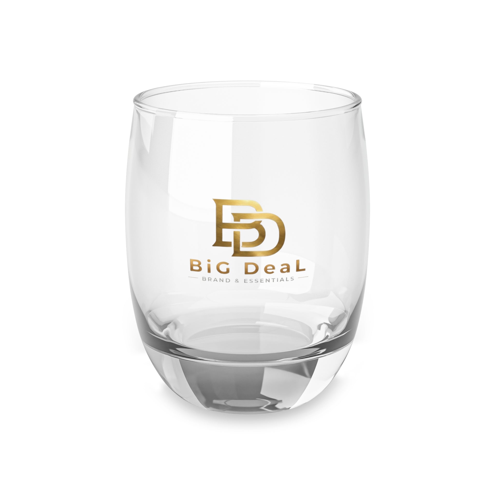 BiG DeaL Whiskey Glass — 6oz Stemless Rocks Glass | Sip Like It's a BiG DeaL