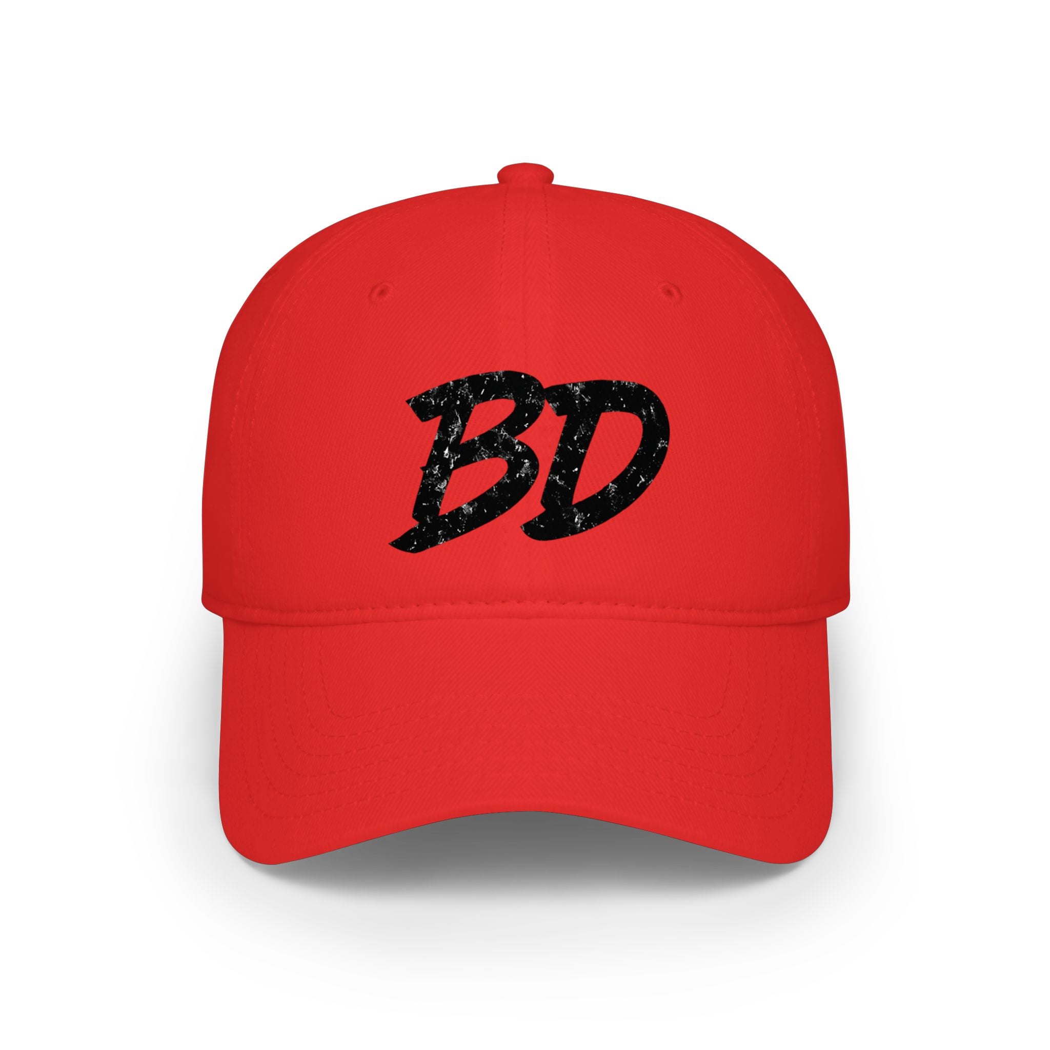 BiG DeaL BD Logo Low Profile Baseball Cap | Embroidered BD Logo