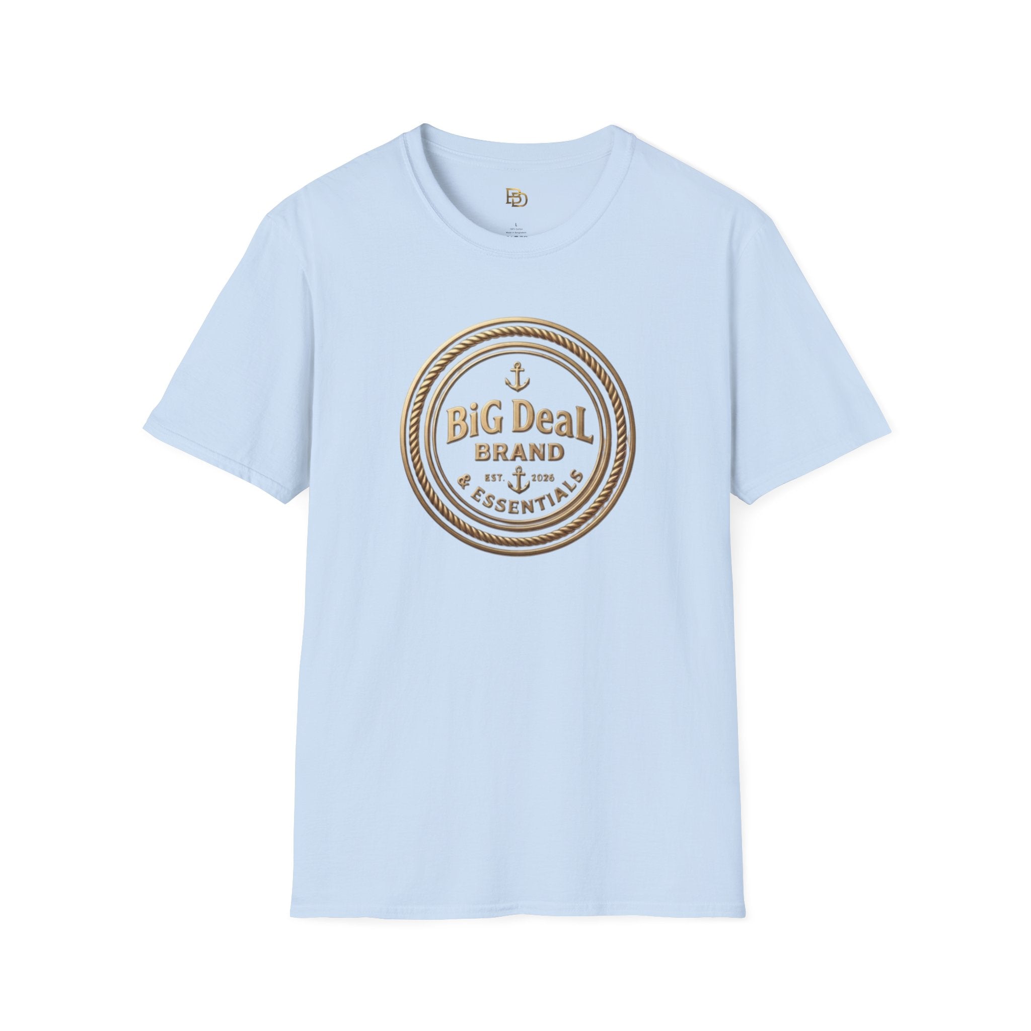 BiG DeaL Vintage Seal Tee — Soft Style Cotton Blend Everyday Essential