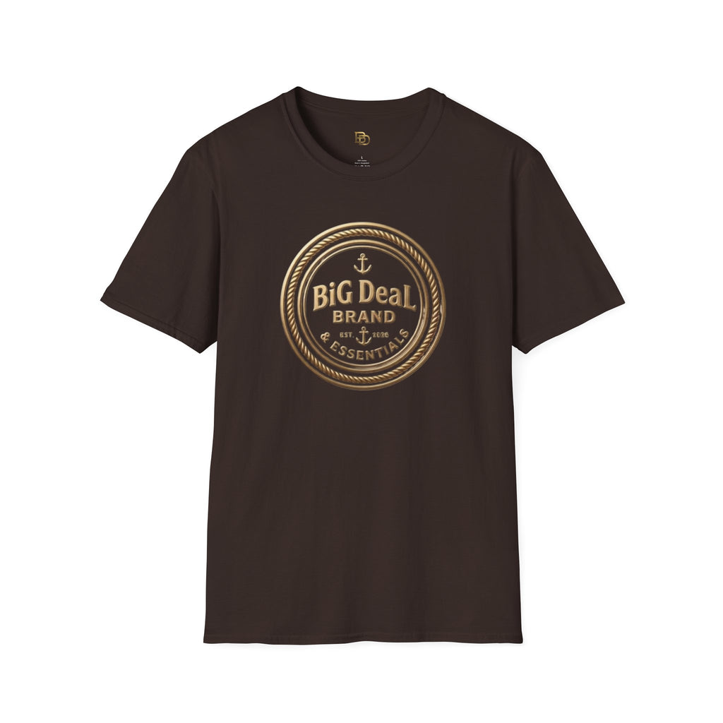 BiG DeaL Vintage Seal Tee — Soft Style Cotton Blend Everyday Essential