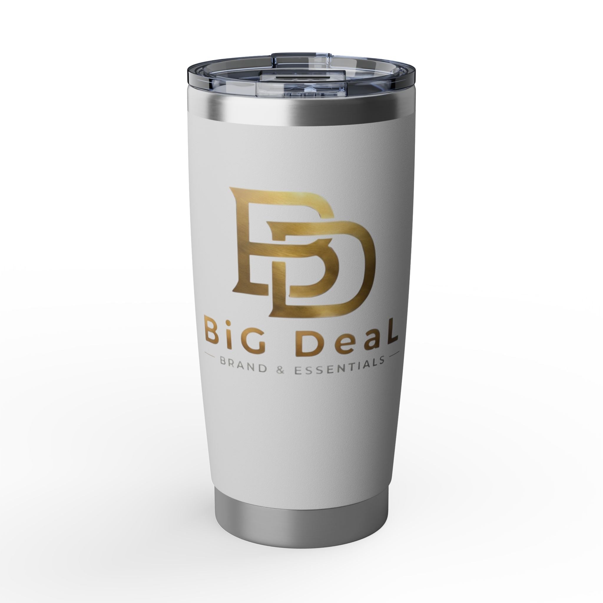 BiG DeaL 20oz Stainless Steel Insulated Tumbler Travel Cup | Hydration Status: 🟢