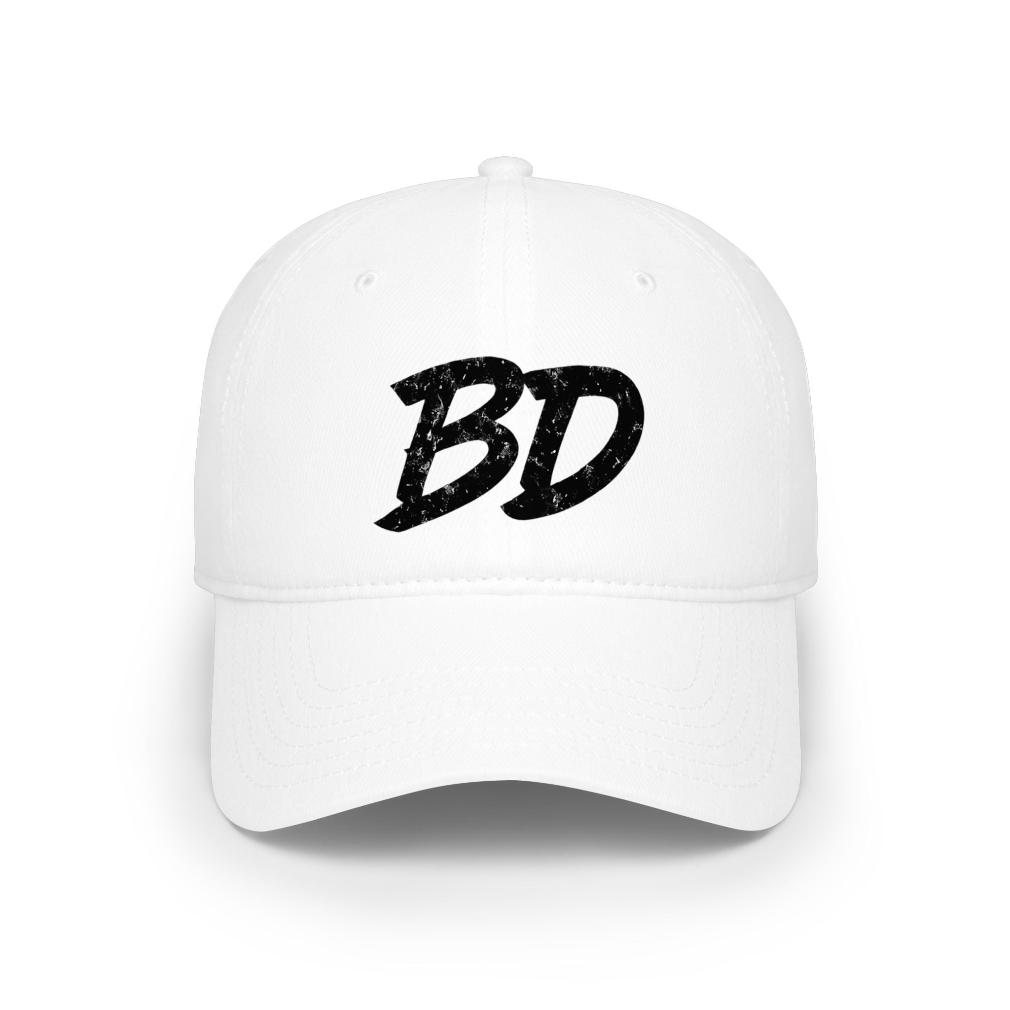 BiG DeaL BD Logo Low Profile Baseball Cap | Embroidered BD Logo