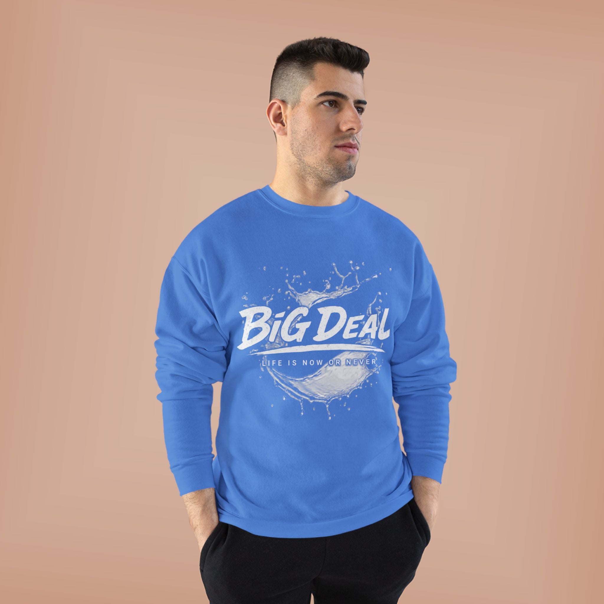 BiG DeaL™ Splash Crewneck Sweatshirt