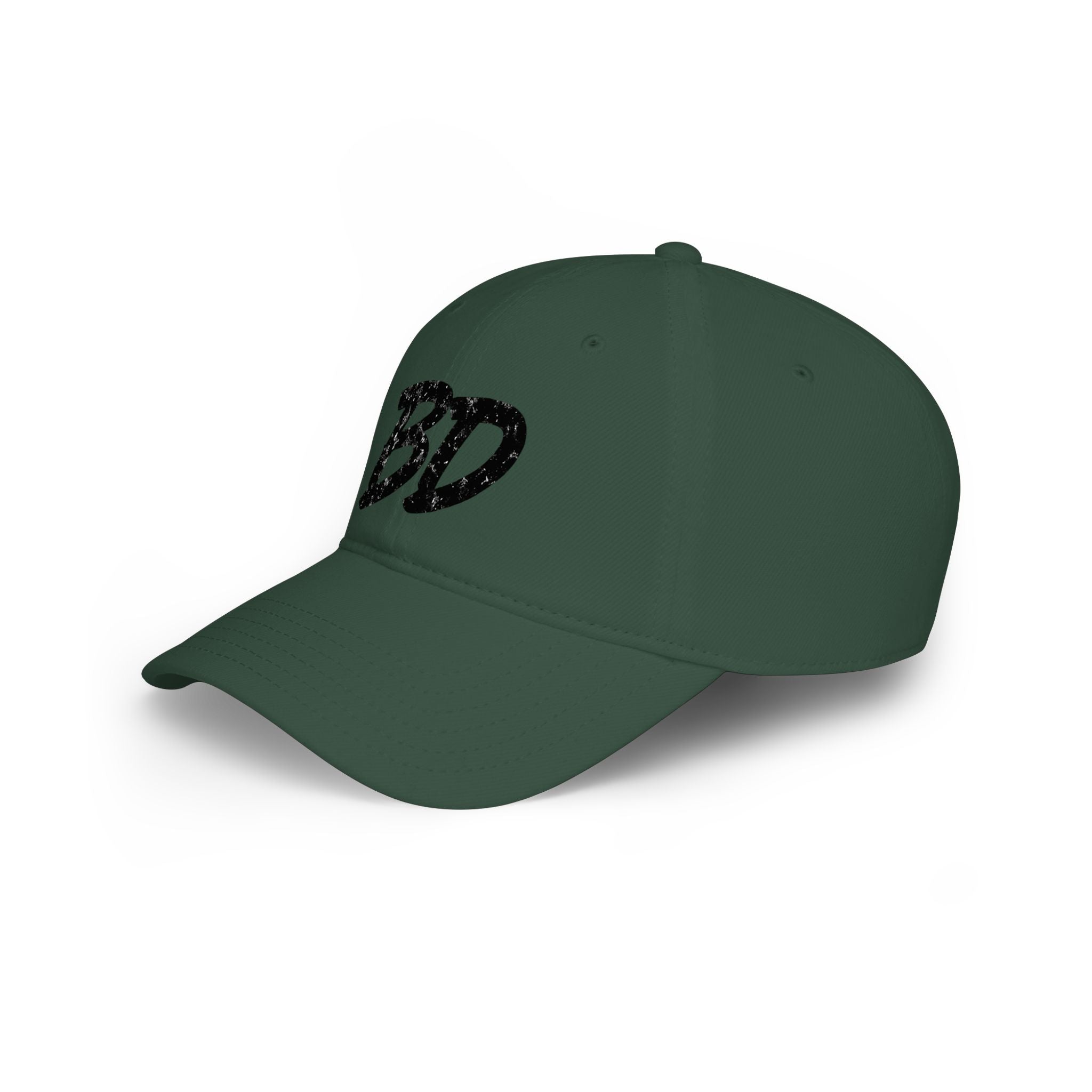 BiG DeaL BD Logo Low Profile Baseball Cap | Embroidered BD Logo