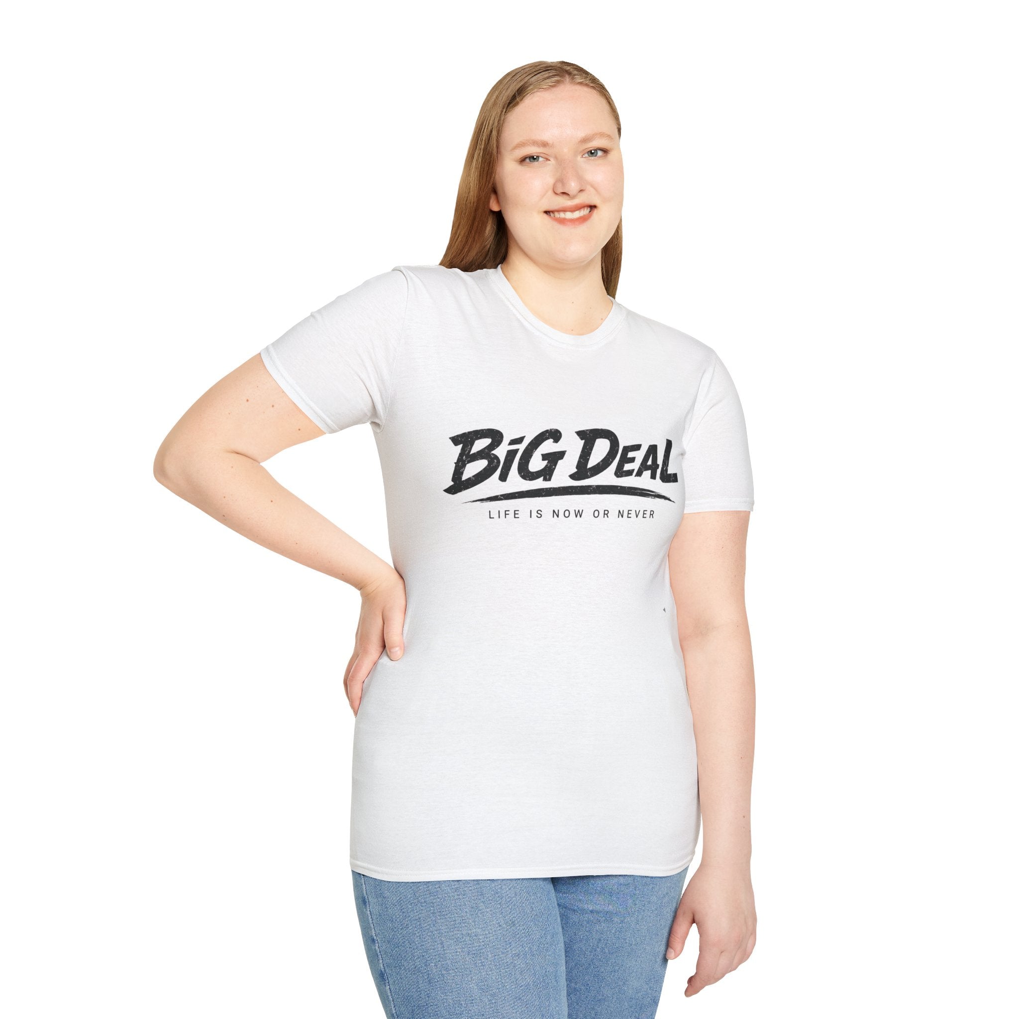 Big Deal Logo QR Code T-Shirt | 'You're a Big Deal'