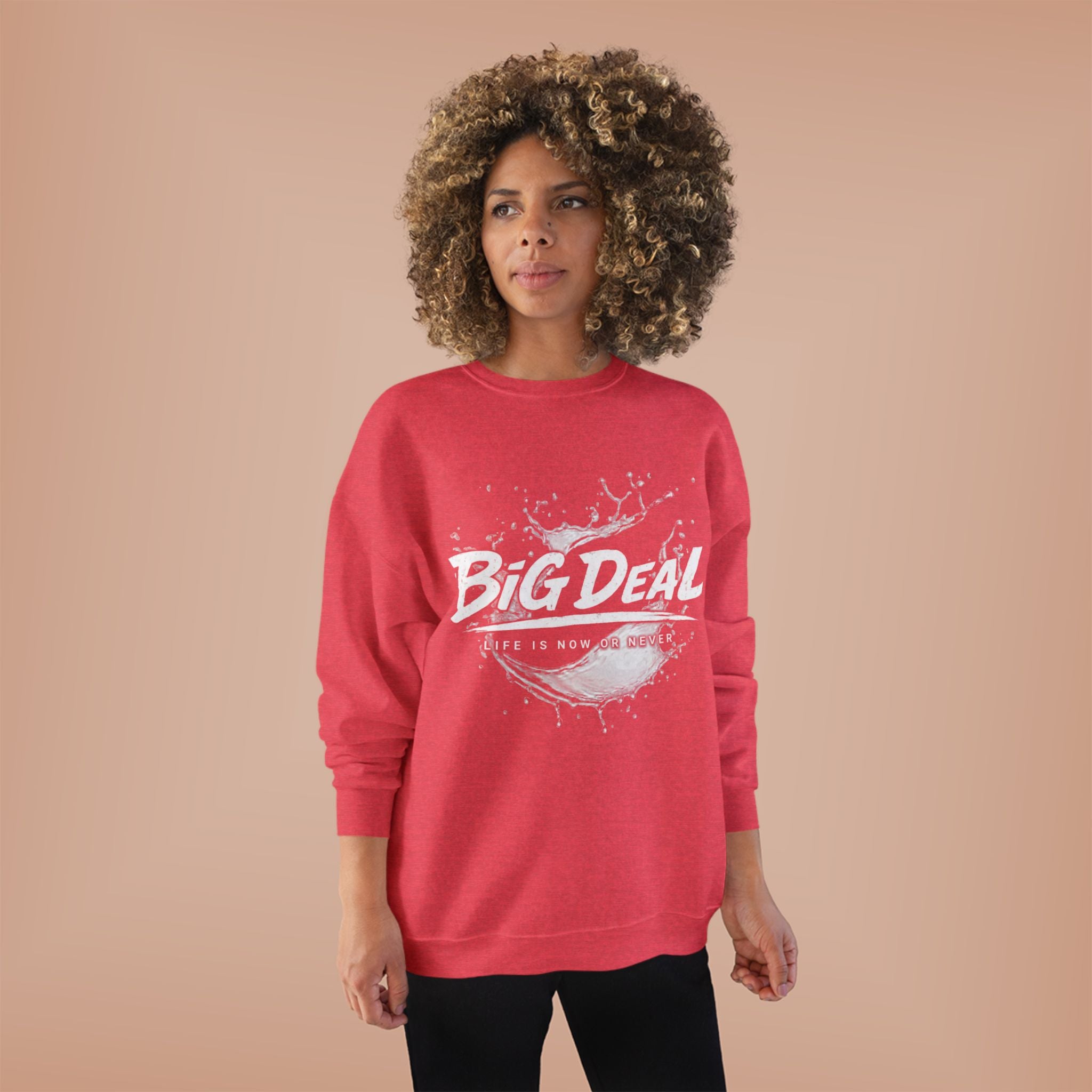 BiG DeaL™ Splash Crewneck Sweatshirt