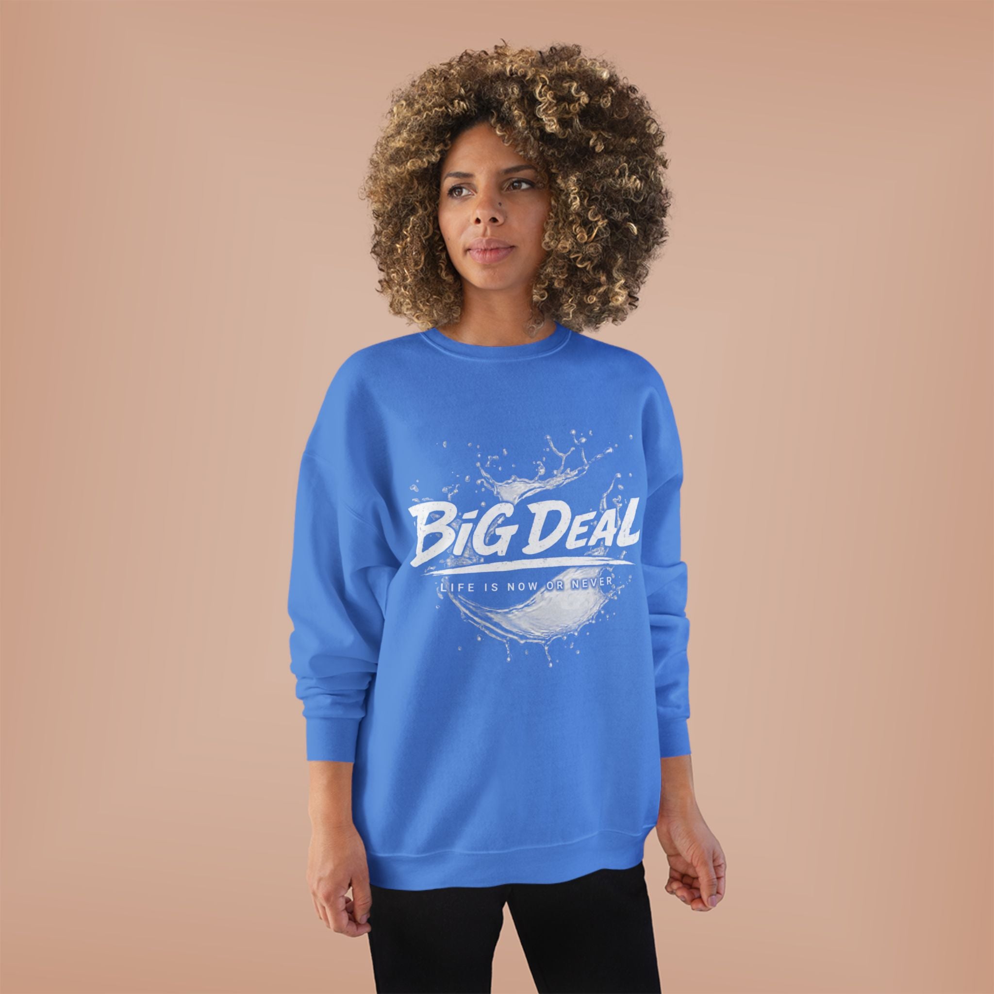 BiG DeaL™ Splash Crewneck Sweatshirt
