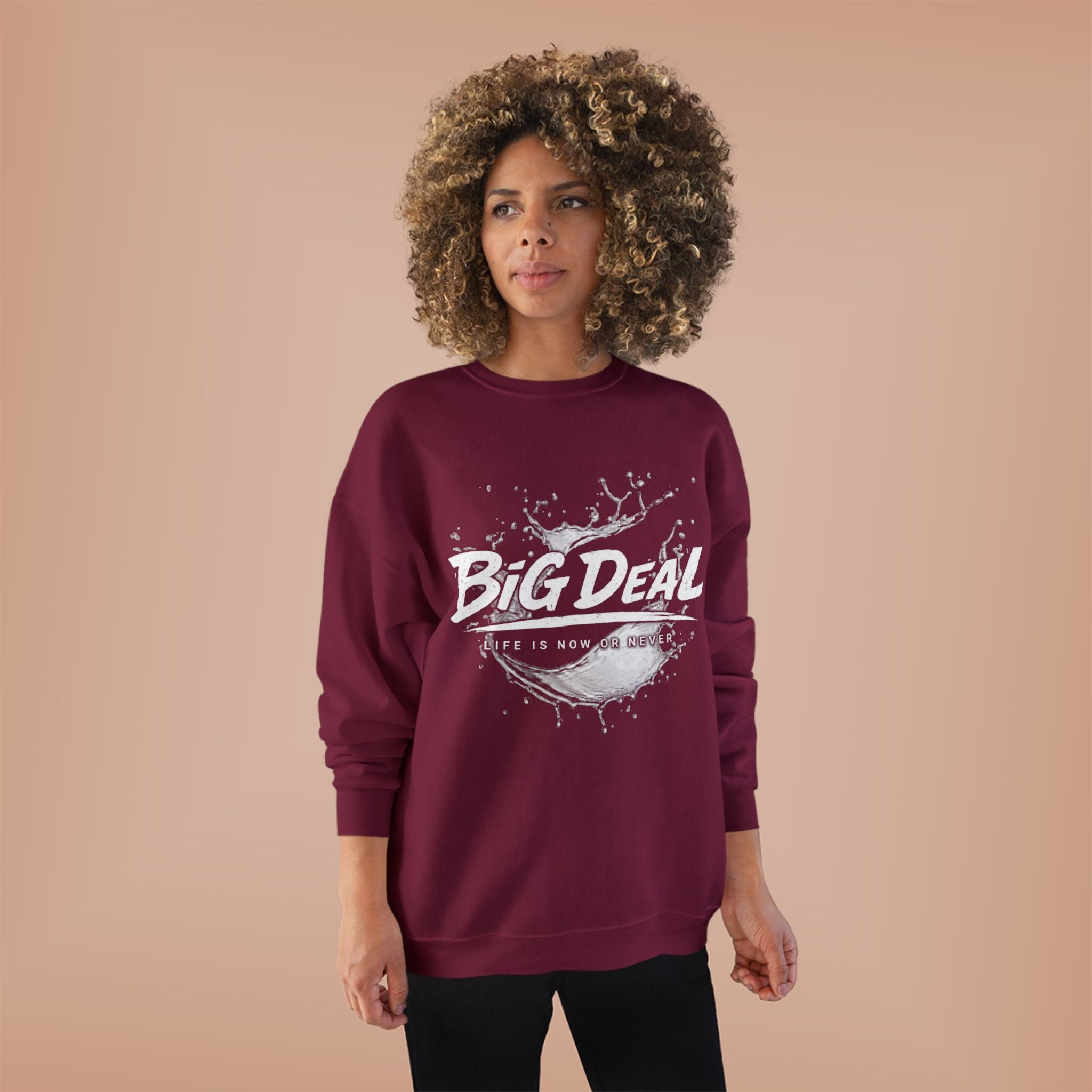 BiG DeaL™ Splash Crewneck Sweatshirt