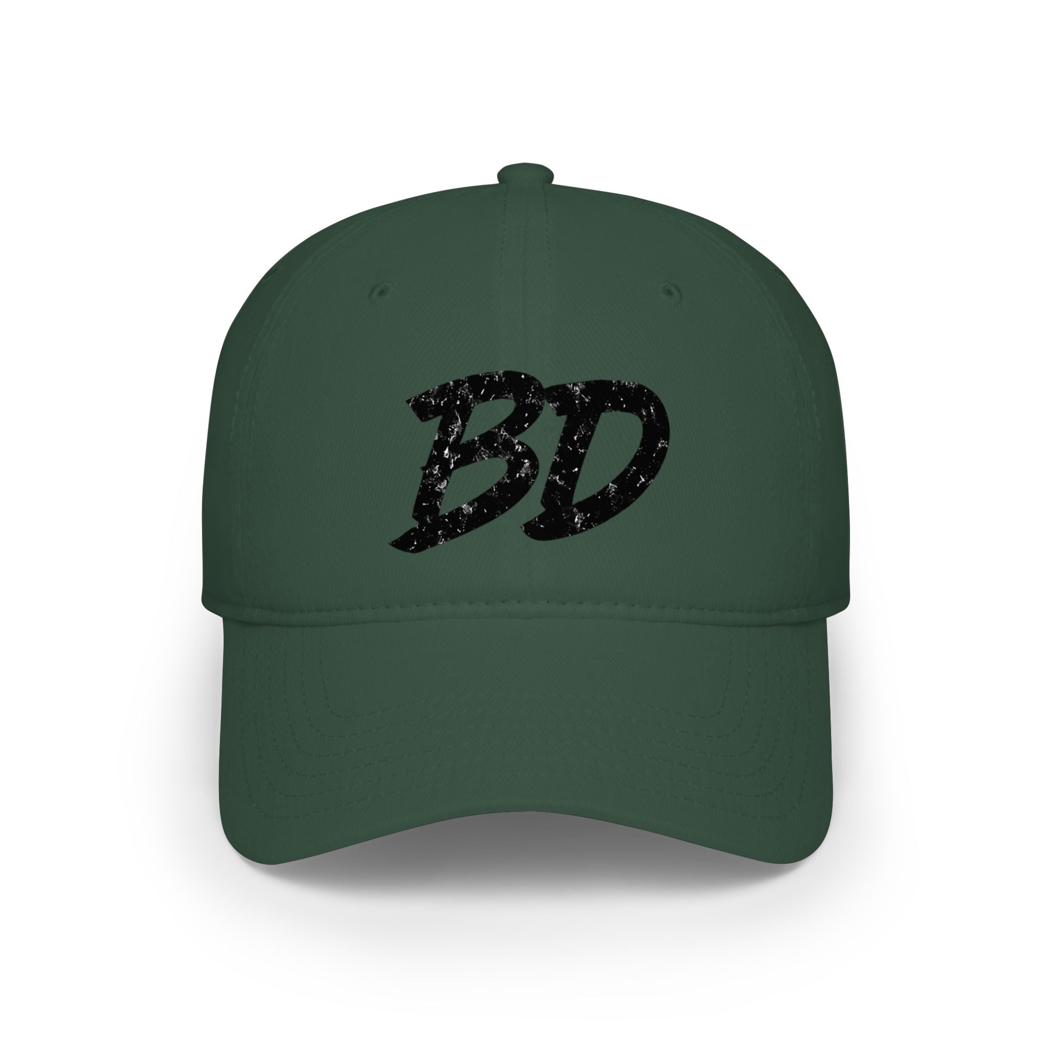 BiG DeaL BD Logo Low Profile Baseball Cap | Embroidered BD Logo