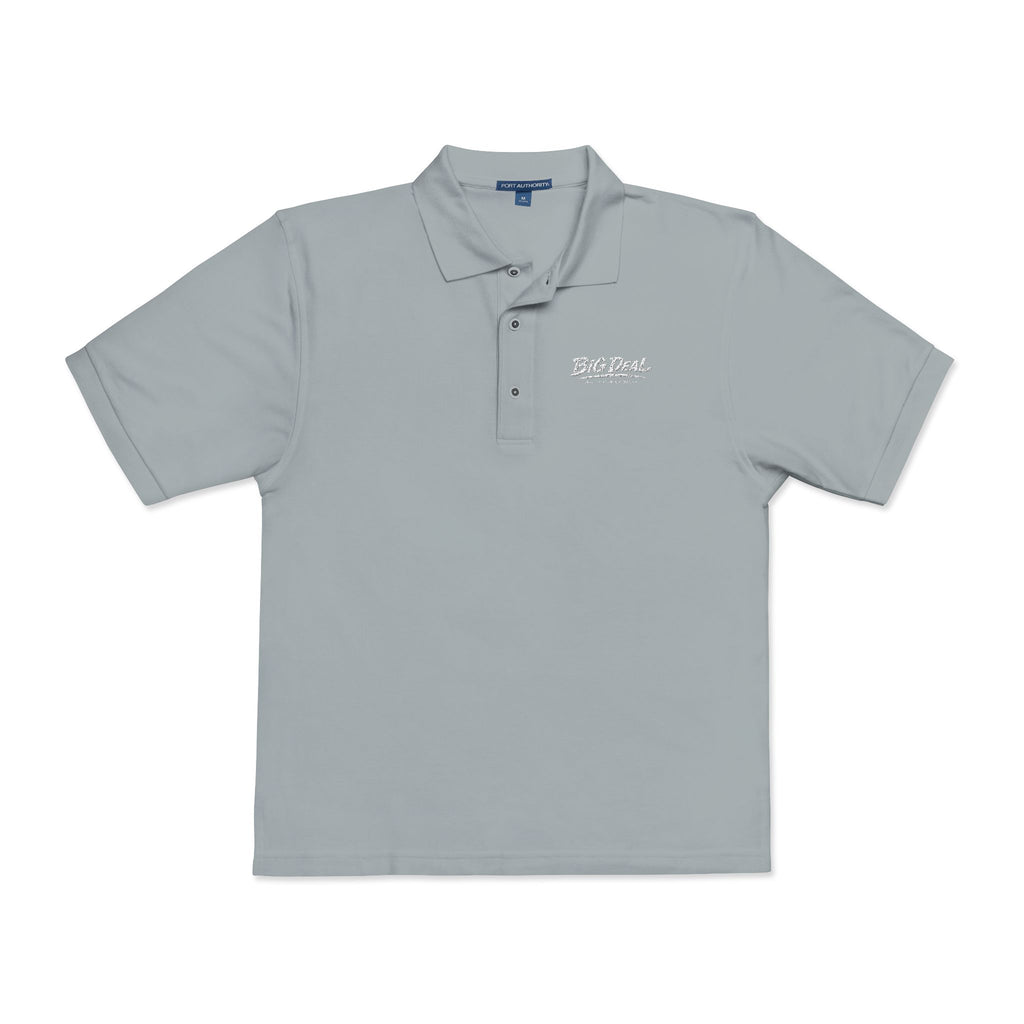 BiG DeaL Embroidered Script Polo — Premium Lightweight Tee