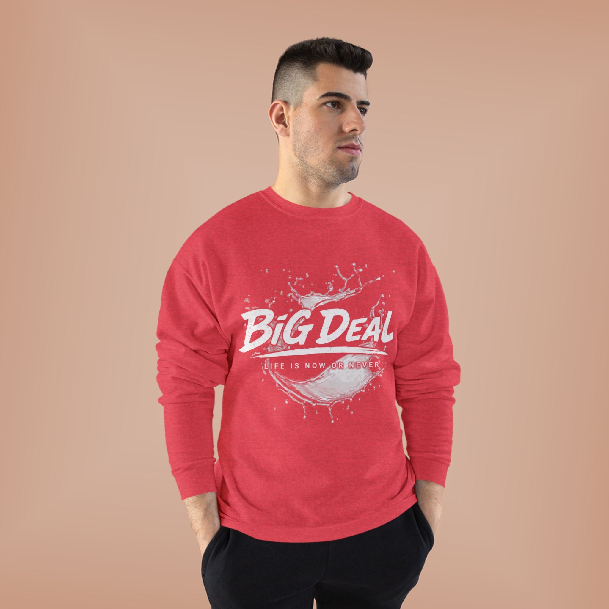 BiG DeaL™ Splash Crewneck Sweatshirt