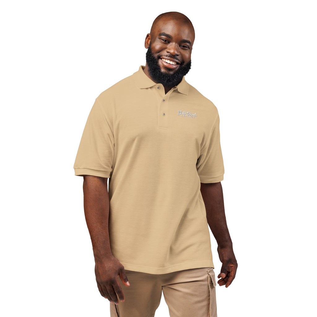 BiG DeaL Embroidered Script Polo — Premium Lightweight Tee