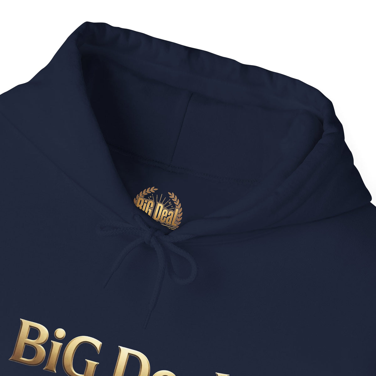 Make Every Day a BiG DeaL | Gold-Tone Graphic Hoodie