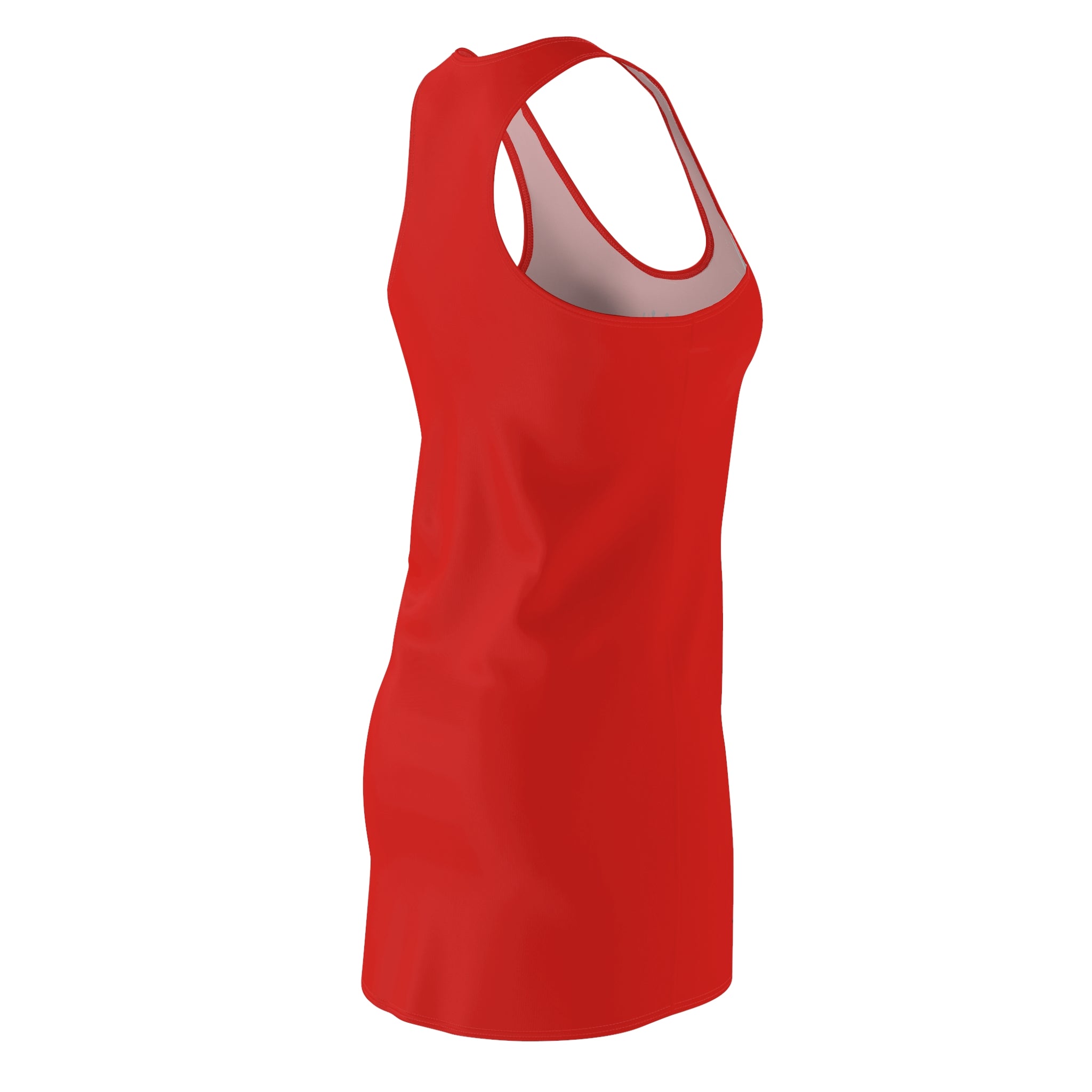 Big Deal Red Racerback Dress — 'Big Deal' Graphic Bodycon Dress