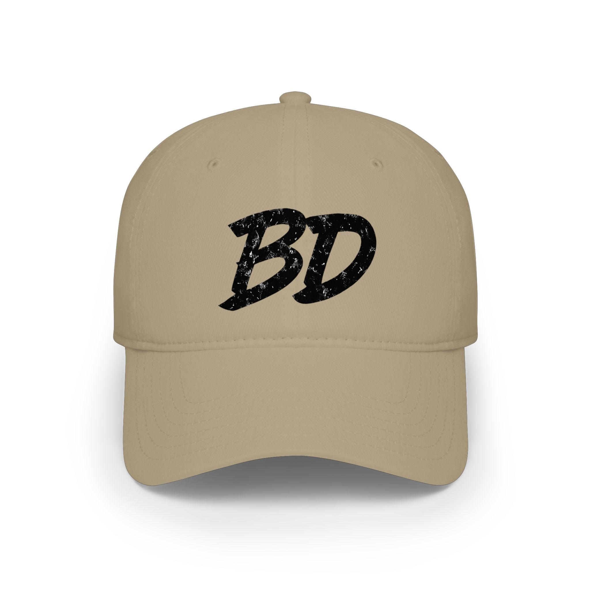 BiG DeaL BD Logo Low Profile Baseball Cap | Embroidered BD Logo