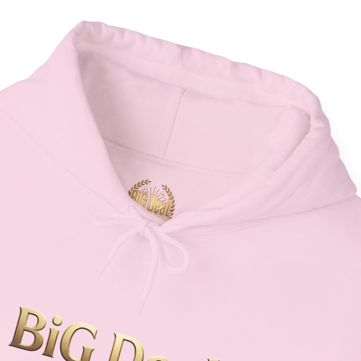 Make Every Day a BiG DeaL | Gold-Tone Graphic Hoodie