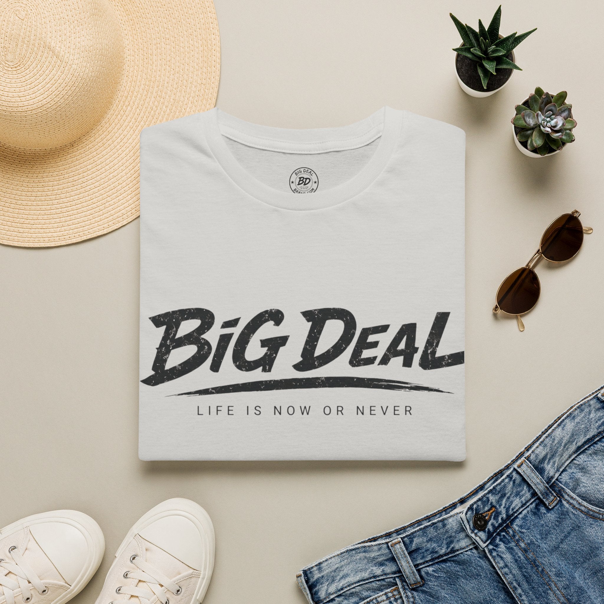 Big Deal Logo QR Code T-Shirt | 'You're a Big Deal'