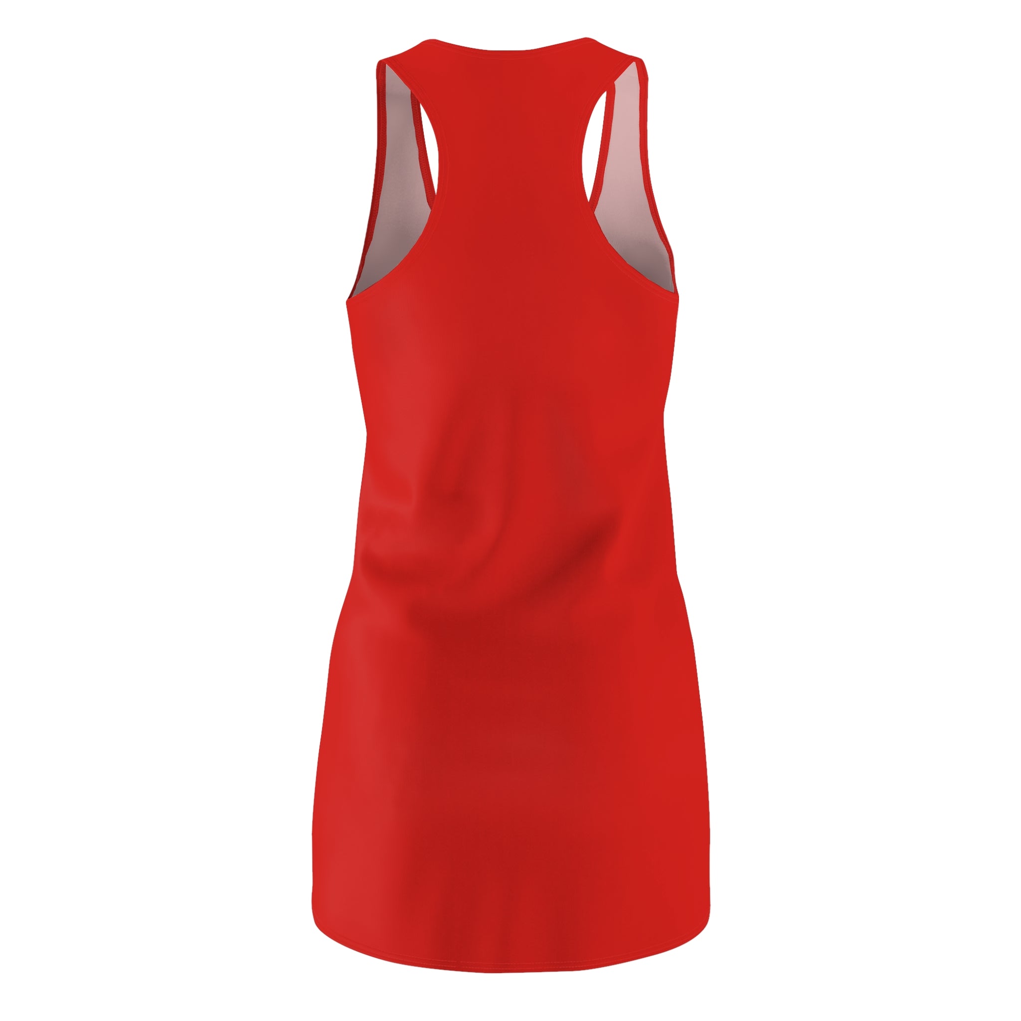 Big Deal Red Racerback Dress — 'Big Deal' Graphic Bodycon Dress