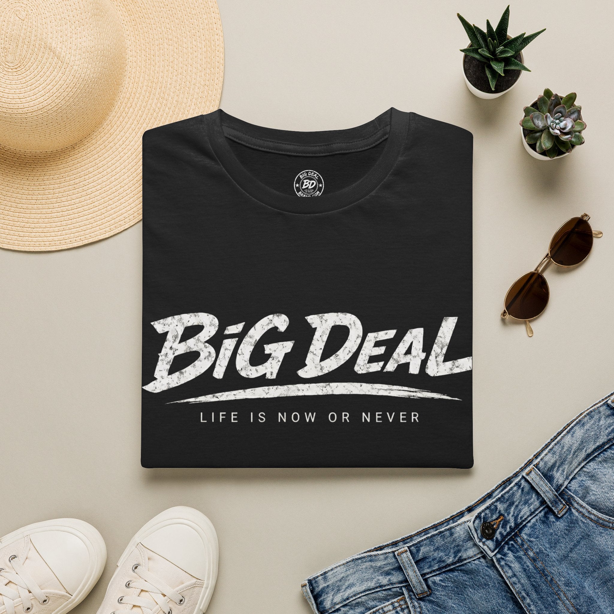 Big Deal Logo QR Code T-Shirt | 'You're a Big Deal'
