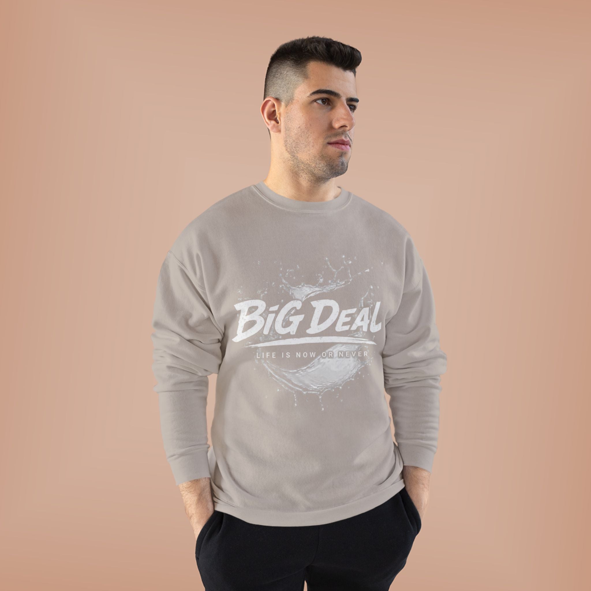 BiG DeaL™ Splash Crewneck Sweatshirt