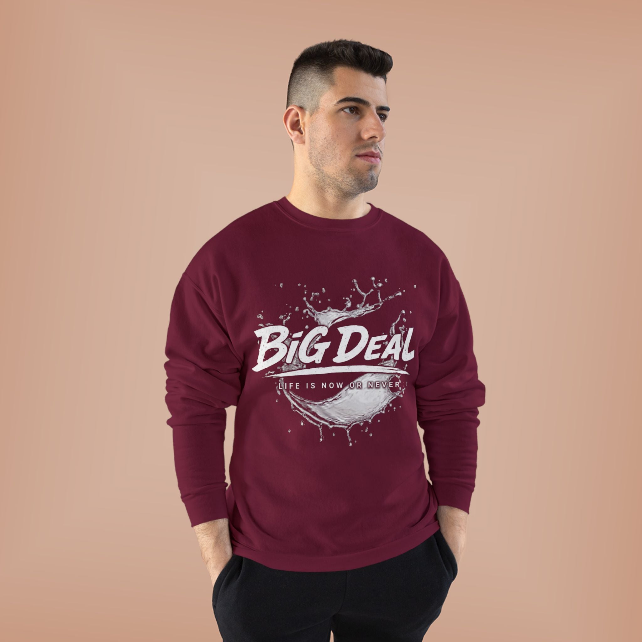 BiG DeaL™ Splash Crewneck Sweatshirt
