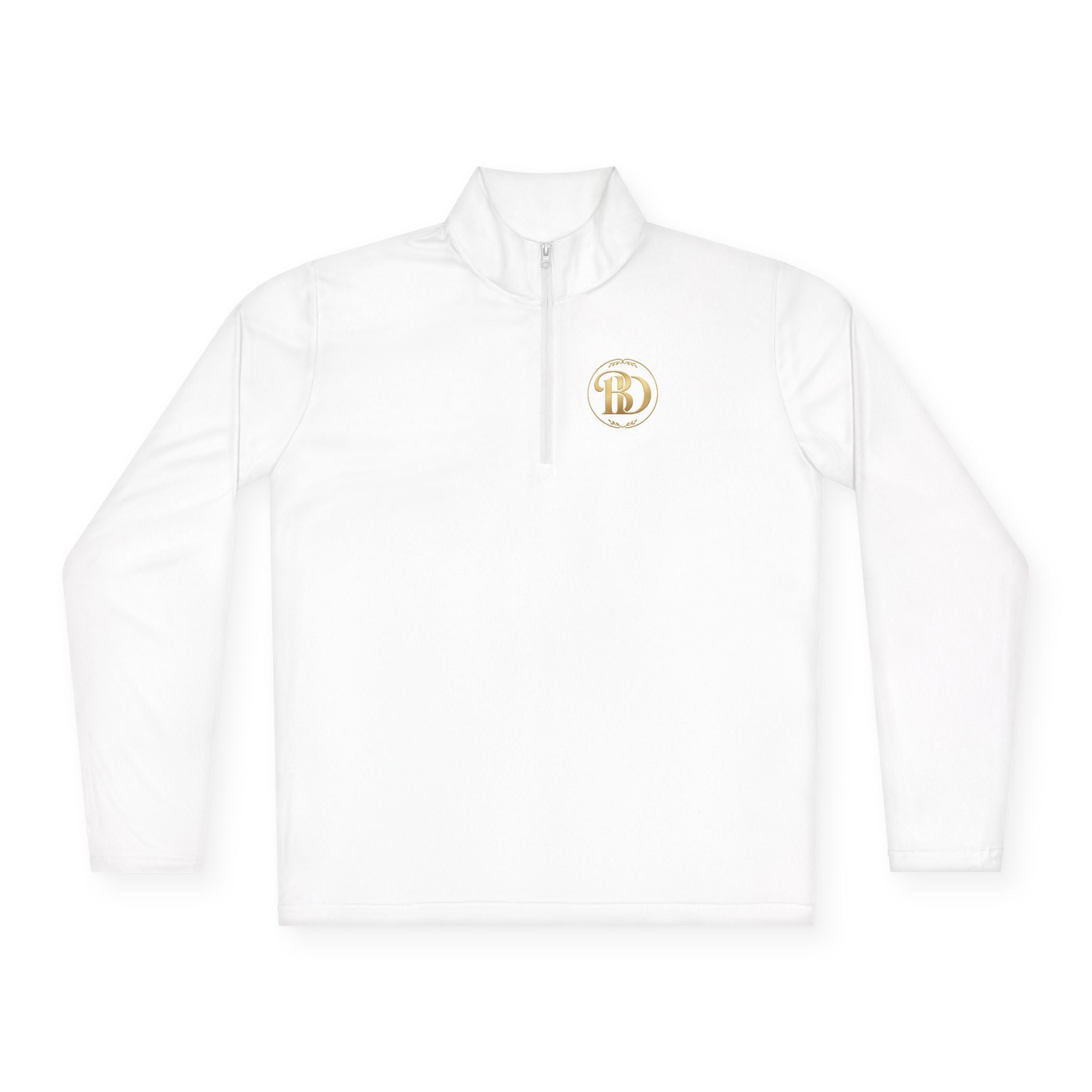BiG DeaL Crest Quarter-Zip — Bold. Genuine. Determined. Limitless.