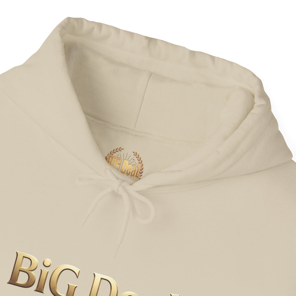 Make Every Day a BiG DeaL | Gold-Tone Graphic Hoodie