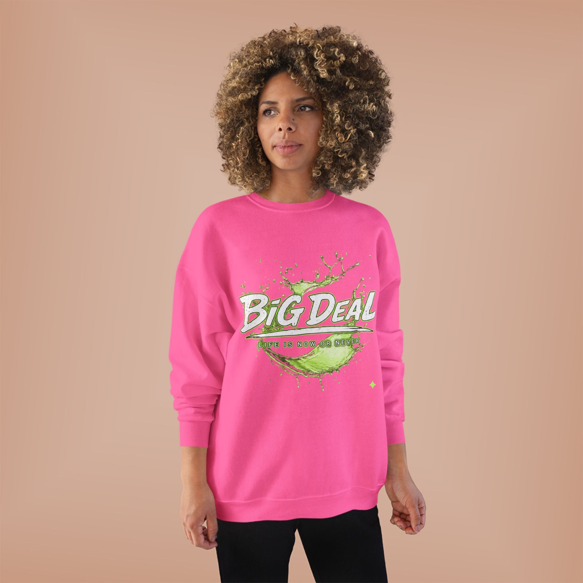 BiG DeaL™ Splash Crewneck Sweatshirt