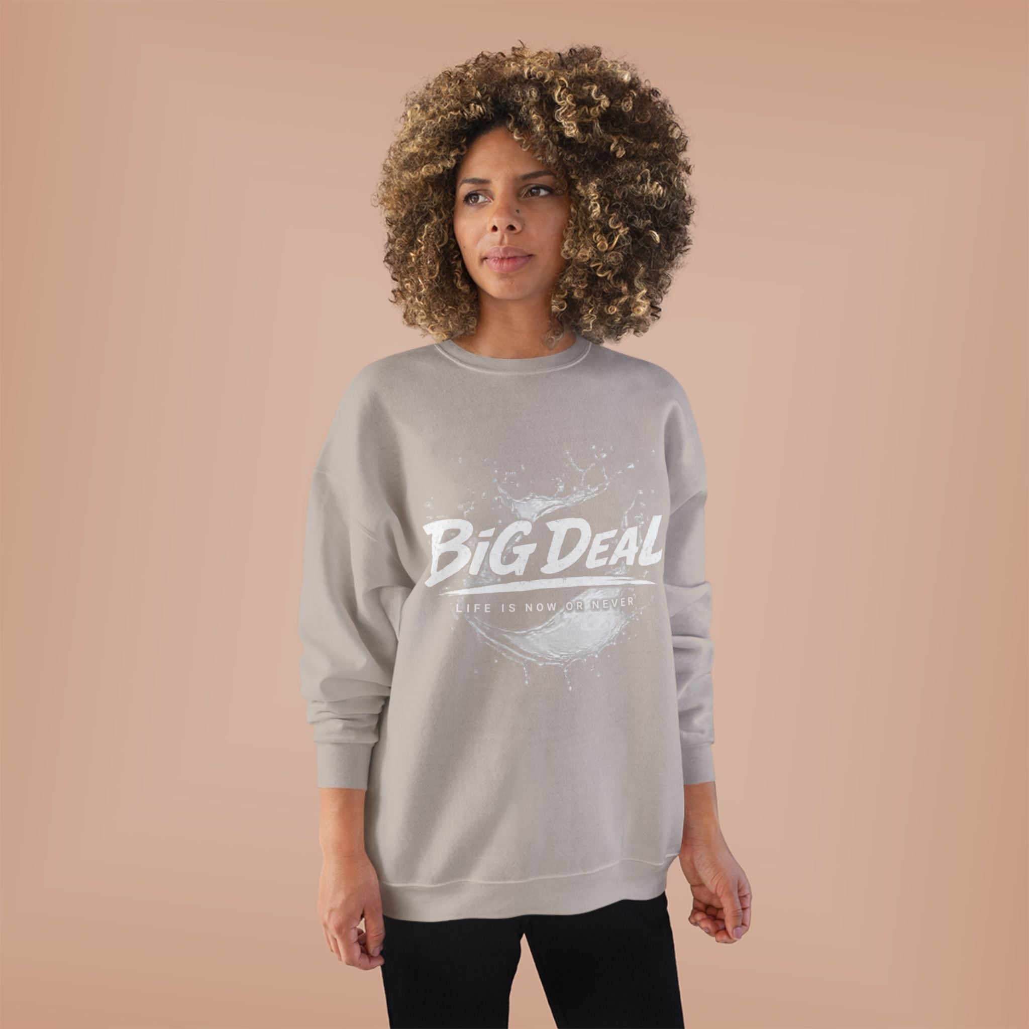 BiG DeaL™ Splash Crewneck Sweatshirt