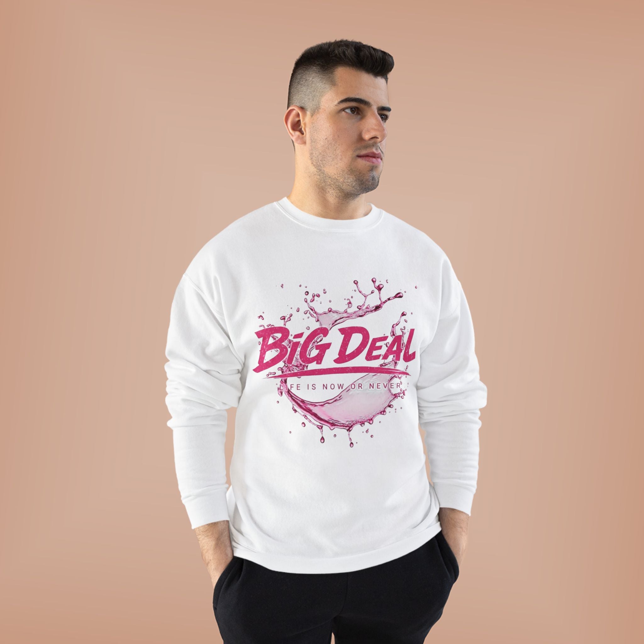BiG DeaL™ Splash Crewneck Sweatshirt