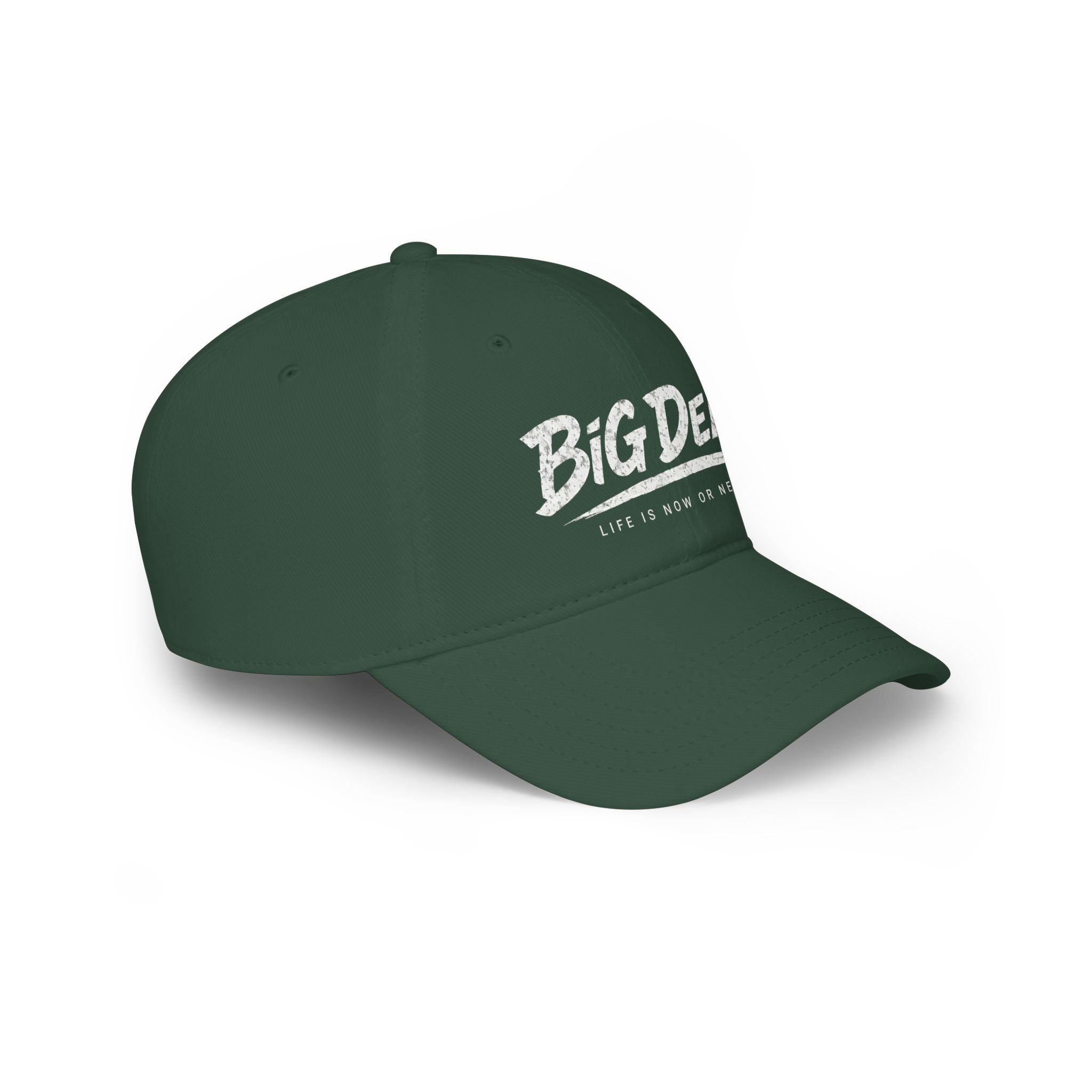BiG DeaL™ Baseball Cap — "Life Is Now or Never"