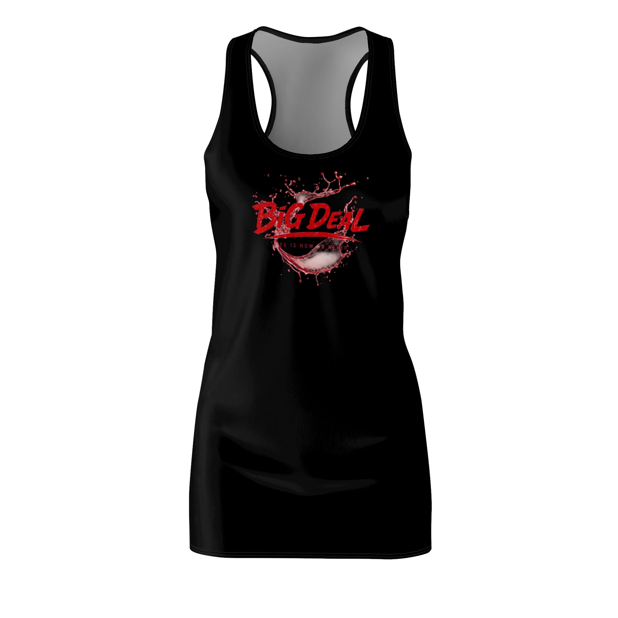 BiG DeaL Women's Racerback Dress – Black