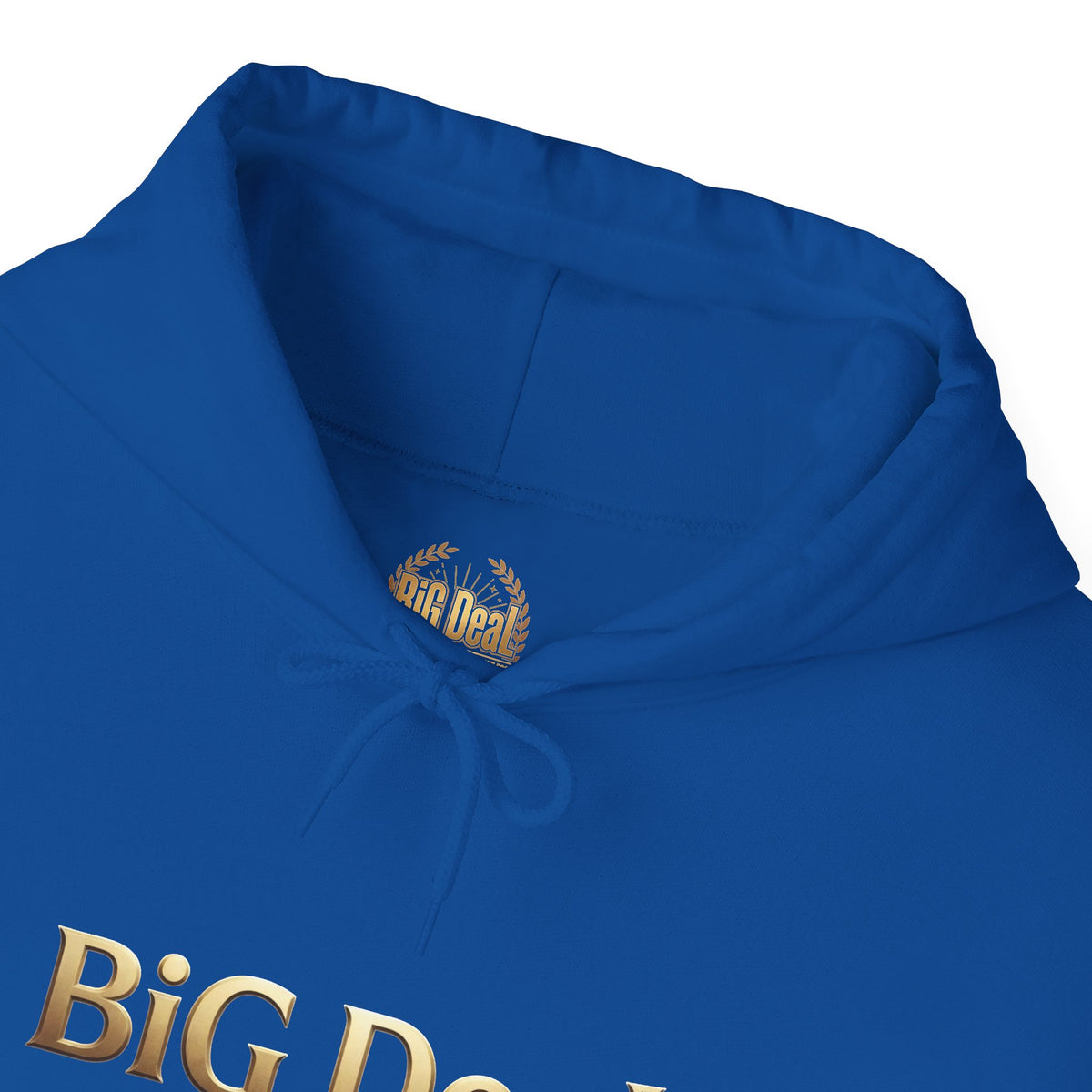 Make Every Day a BiG DeaL | Gold-Tone Graphic Hoodie