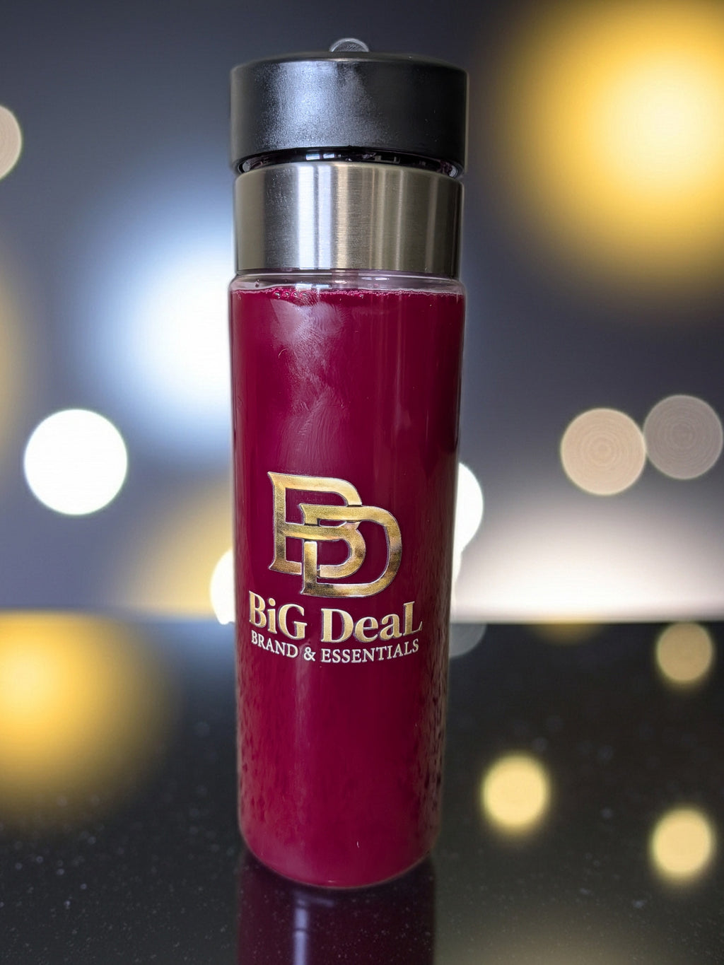 BiG DeaL 20oz Tritan Sport Bottle — BPA-Free | Clear Flip Straw Hydration